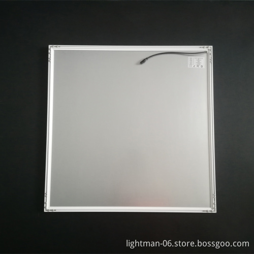 High Efficiency 60x60 Recessed Square Narrow Frame Suspended LED Flat Ceiling Panel Light - 60x60cm